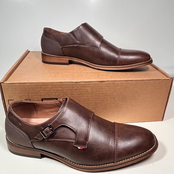 Tommy Hilfiger Bretter Tommy Hilfiger Bretter Monk Strap Cap Toe Dress Shoe - Picture 6 of 8
